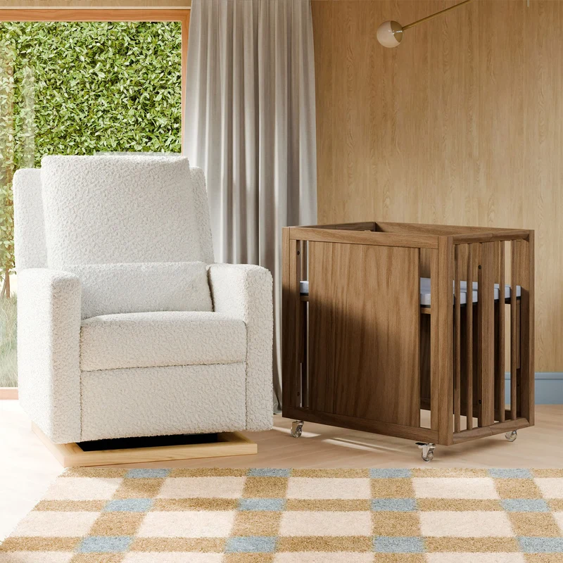 Couchette Convertible Palma 8-en-1 - Noyer Naturel