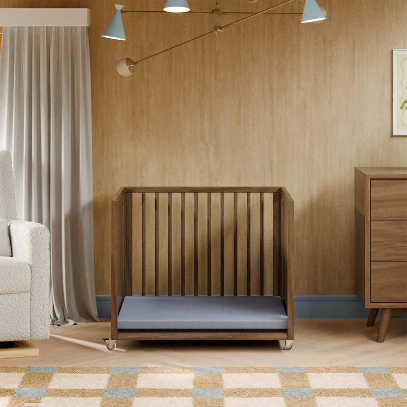 Couchette Convertible Palma 8-en-1 - Noyer Naturel