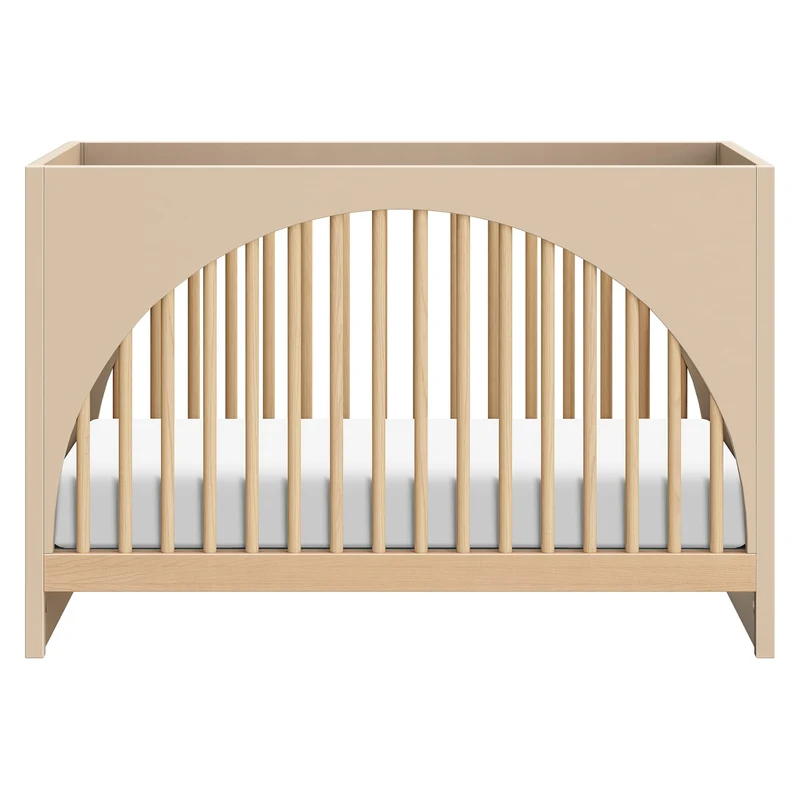 Couchette Convertible 3-en-1 Moab - Taupe/Cendre