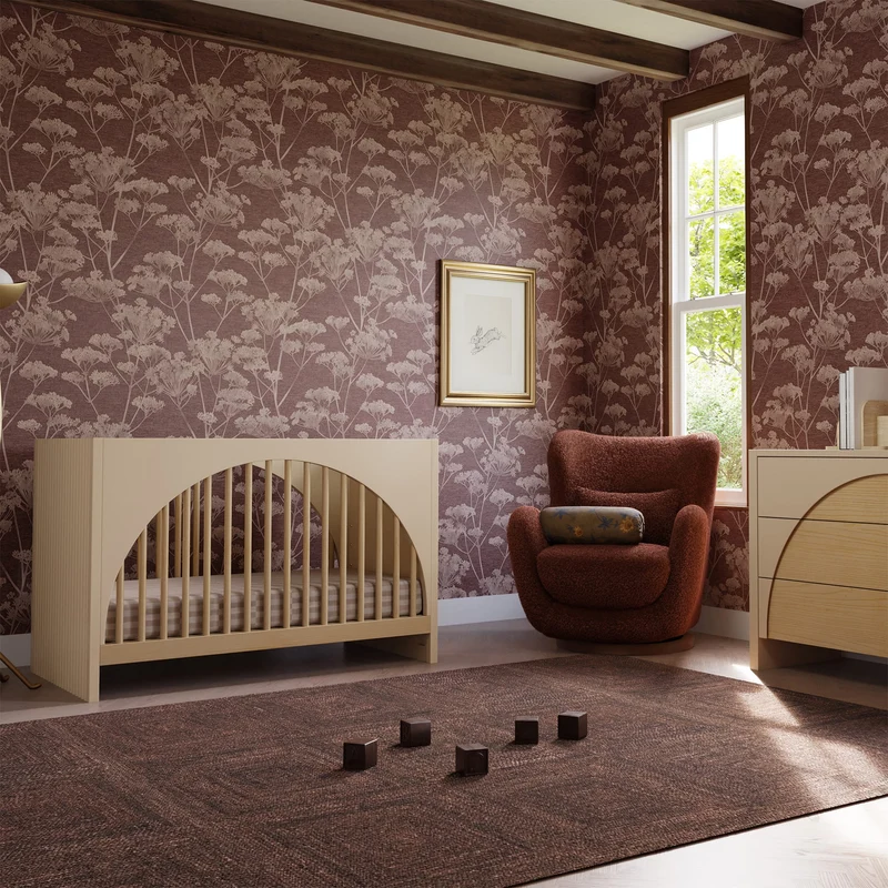 Couchette Convertible 3-en-1 Moab - Taupe/Cendre