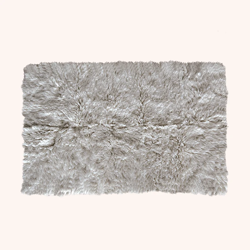 Tapis Flokati en 100% laine vierge