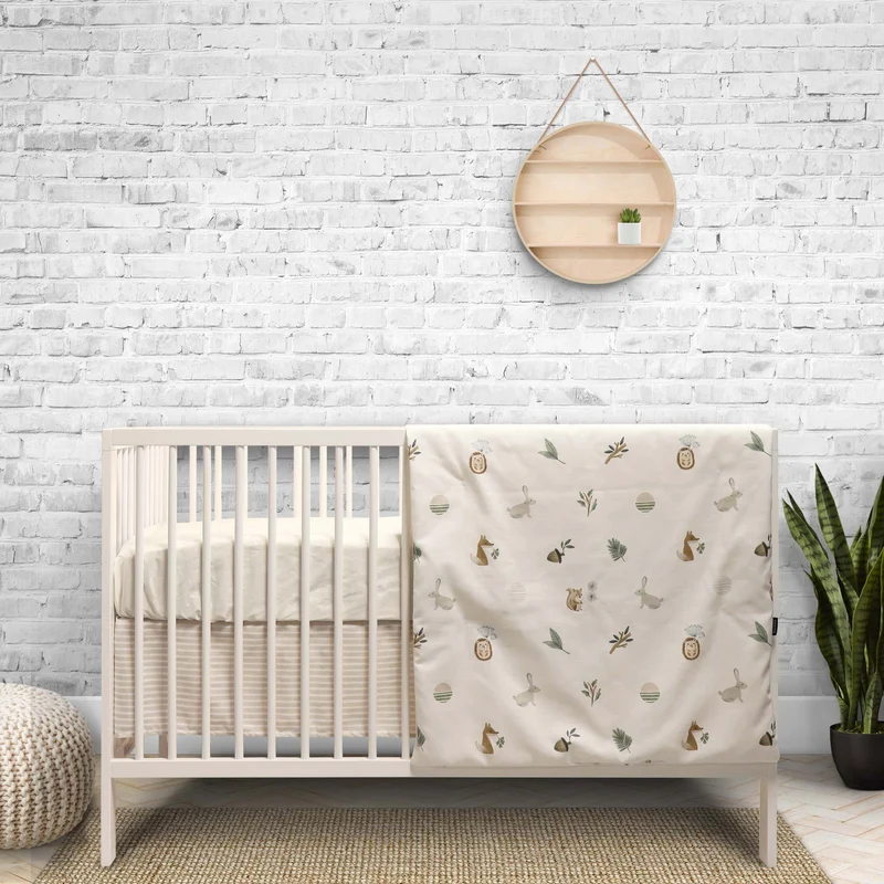 Literie 3 Morceaux Lit de bébé - Dans les Bois