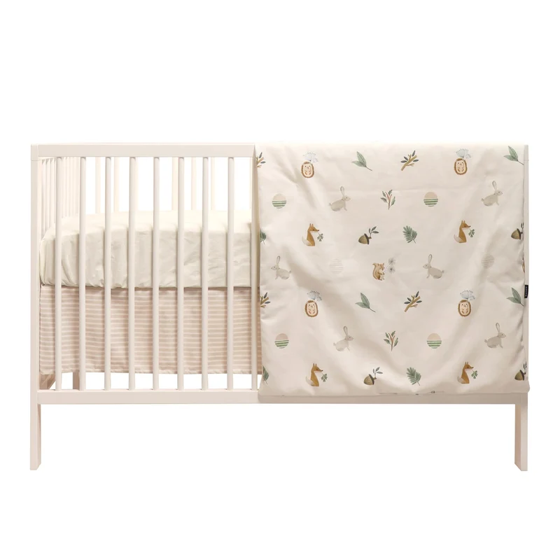 Literie 3 Morceaux Lit de bébé - Dans les Bois