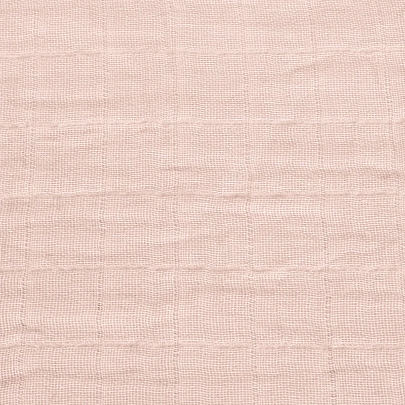 Couverture mousseline de coton - Rose