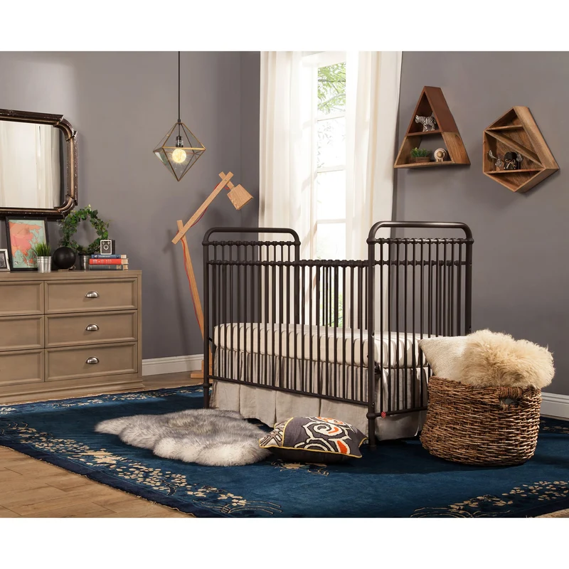 Couchette Évolutive 3 en 1 Abigail - Fer Vintage