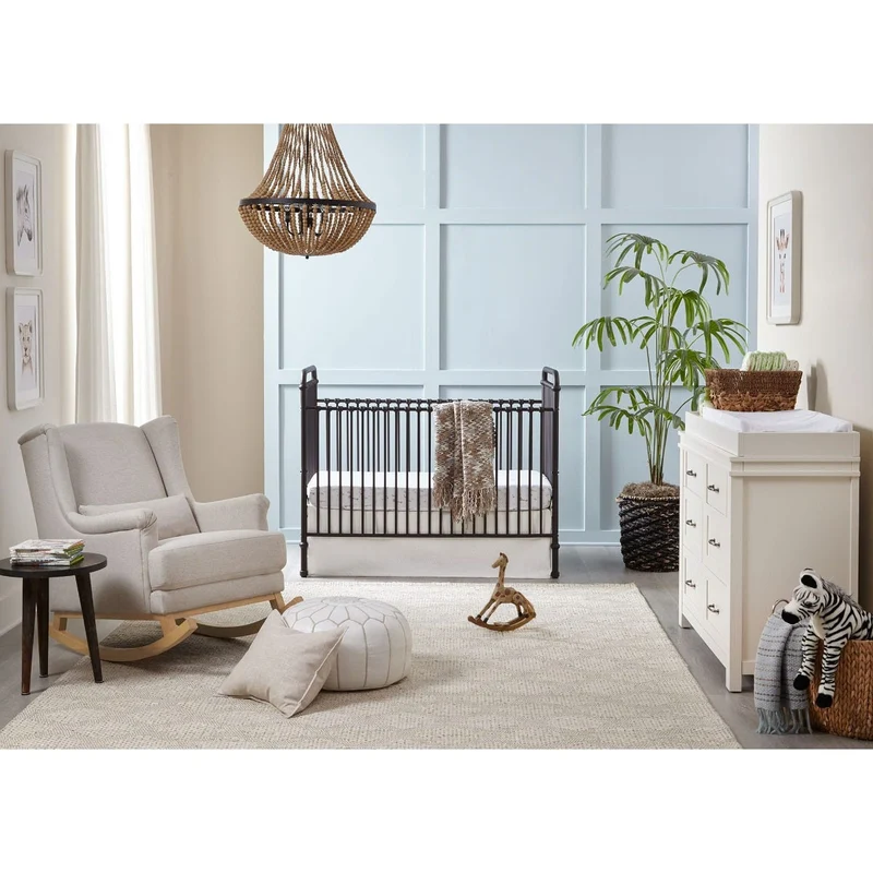 Couchette Évolutive 3 en 1 Abigail - Fer Vintage
