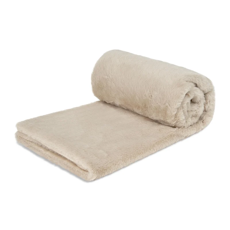 Couverture et Ourson - Taupe