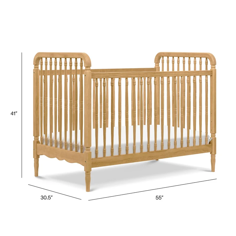 Couchette Convertible 3-en-1 Liberty avec Kit de Conversion- Miel