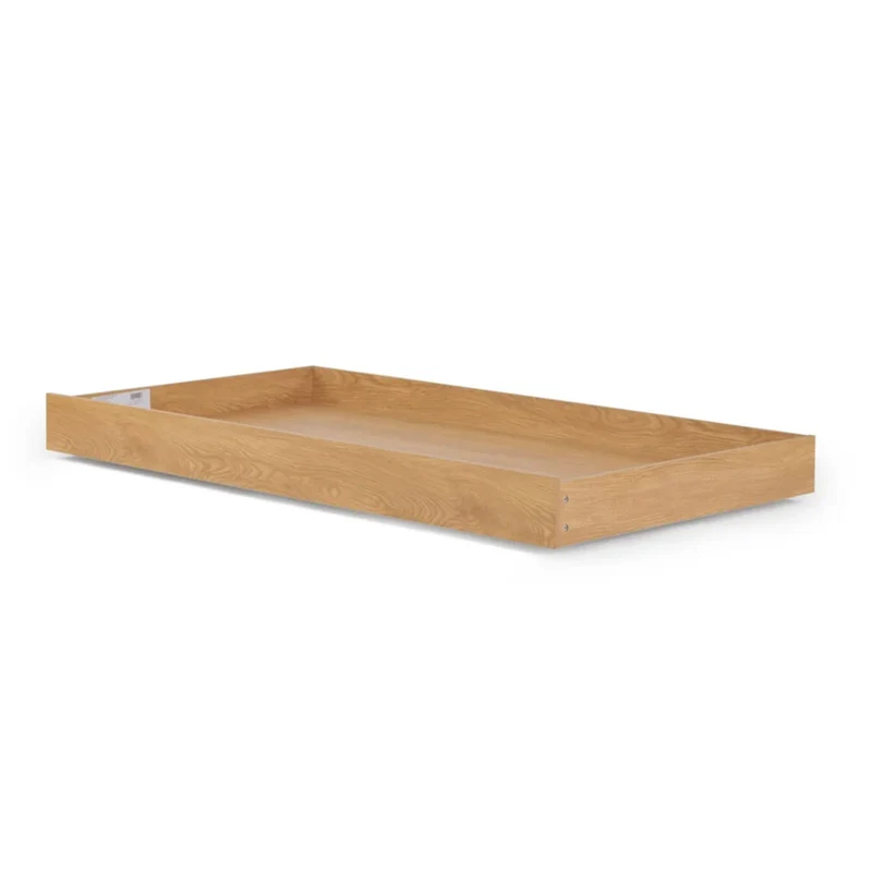 Lit Simple Gigogne de Rangement pour Lit Simple Fun - Chêne Rouge