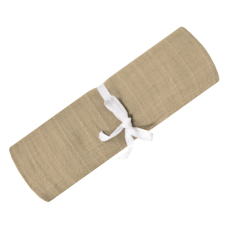 Couverture mousseline de coton - Sable