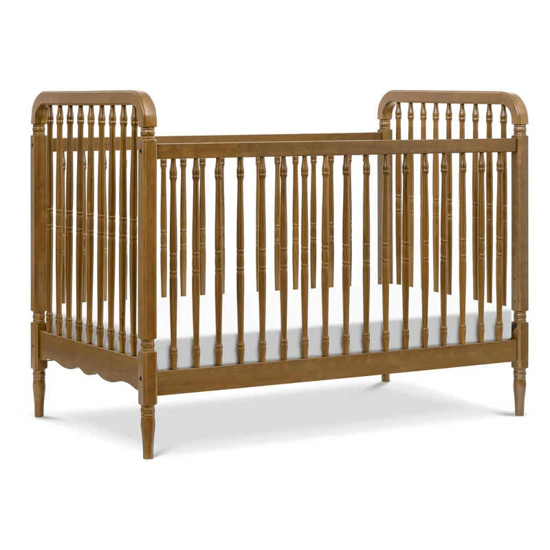 Couchette Convertible 3-en-1 Liberty avec Kit de Conversion - Noyer Naturel