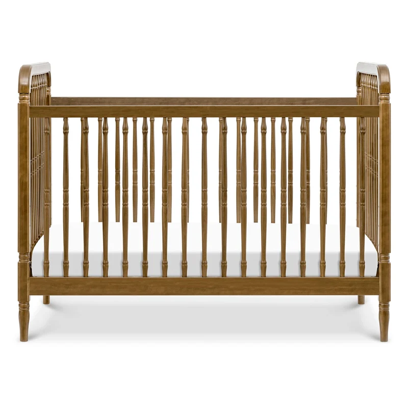 Couchette Convertible 3-en-1 Liberty avec Kit de Conversion - Noyer Naturel