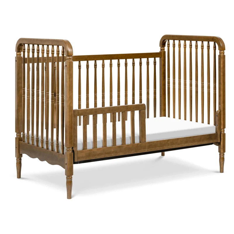 Couchette Convertible 3-en-1 Liberty avec Kit de Conversion - Noyer Naturel