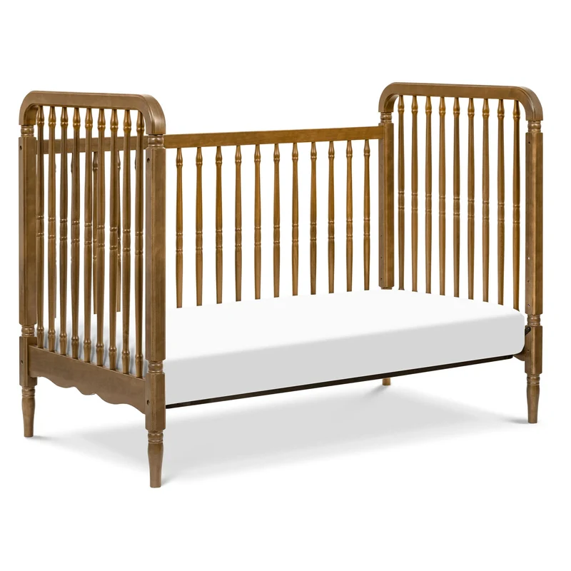Couchette Convertible 3-en-1 Liberty avec Kit de Conversion - Noyer Naturel