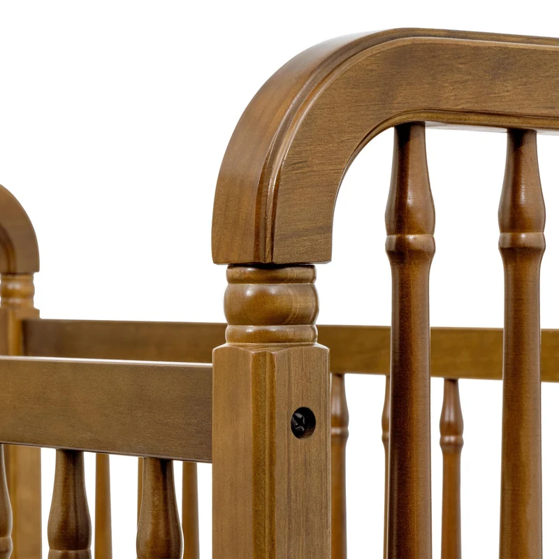Couchette Convertible 3-en-1 Liberty avec Kit de Conversion - Noyer Naturel