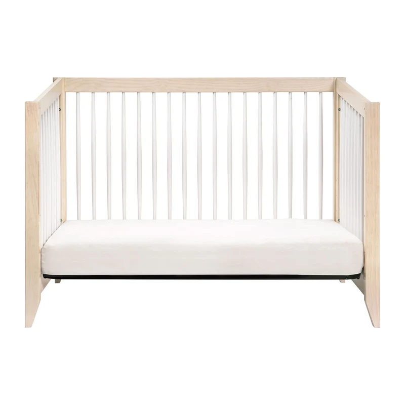 Couchette Convertible 4 en 1 Sprout - Blanc / Naturel Lavé