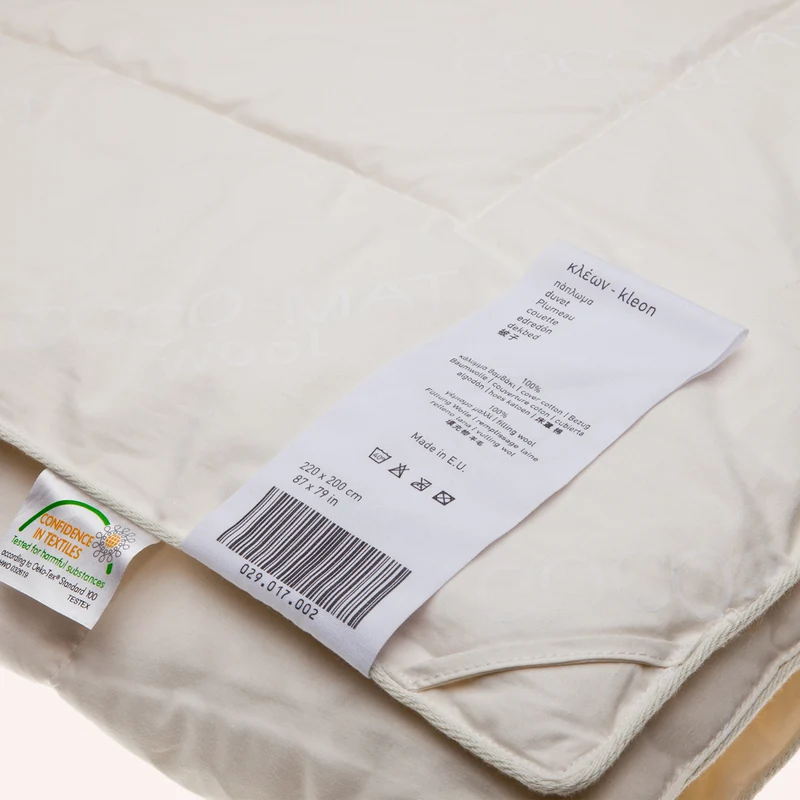 Couette Kleon en laine vierge pour enfants