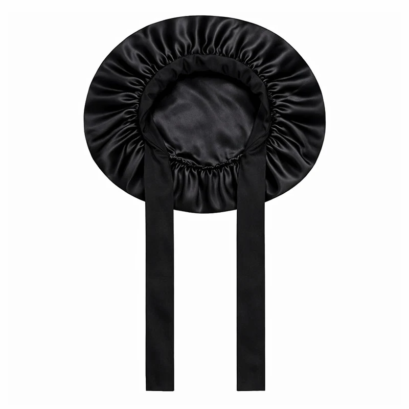 Bonnet de nuit en soie ajustable XL