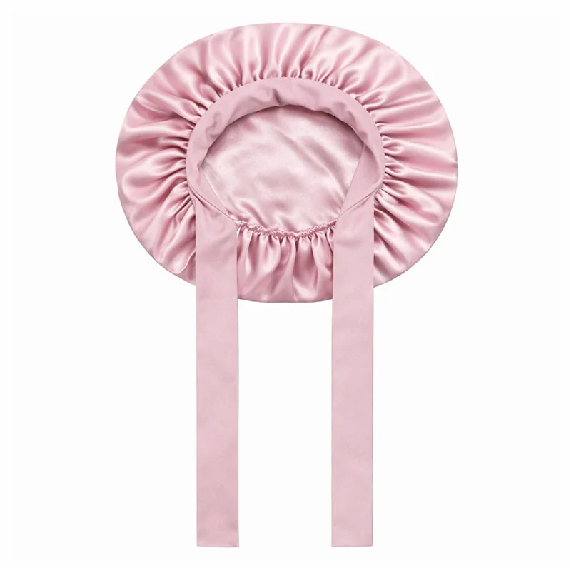 Bonnet de nuit en soie ajustable XL