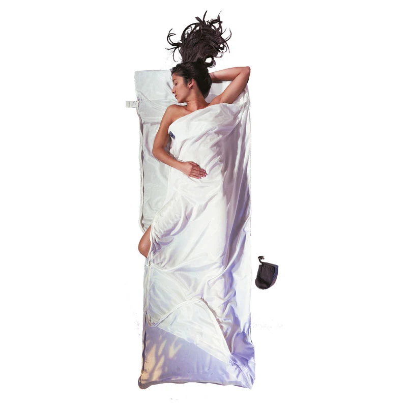 Drap de sac de couchage en soie standard Rectangulaire - Cocoon