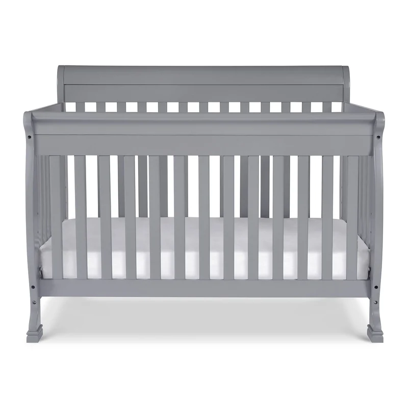 Couchette Convertible 4-en-1 Kalani - Gris