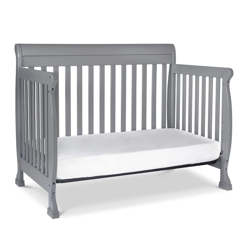 Couchette Convertible 4-en-1 Kalani - Gris
