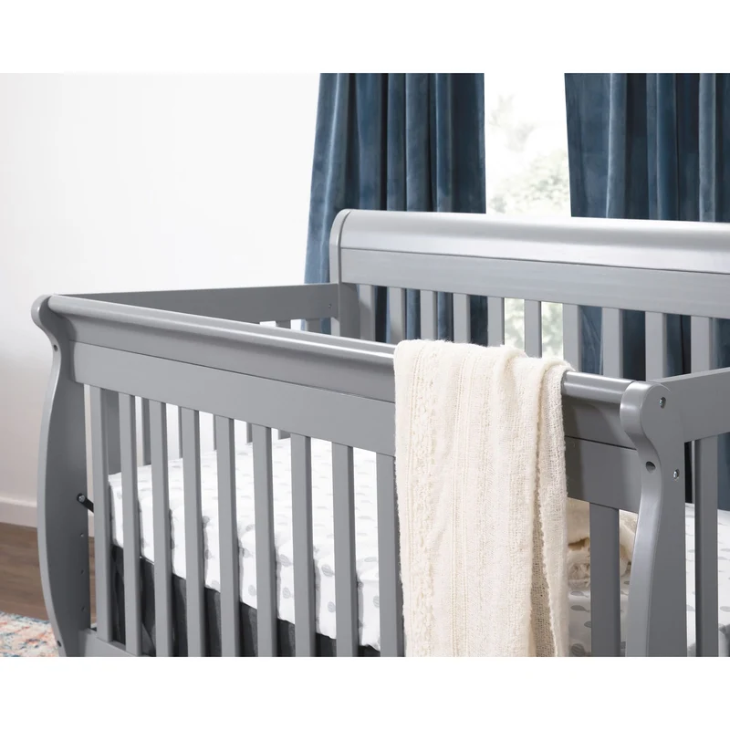 Couchette Convertible 4-en-1 Kalani - Gris