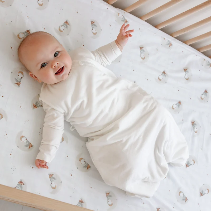 Drap Contour Bébé Hiboux