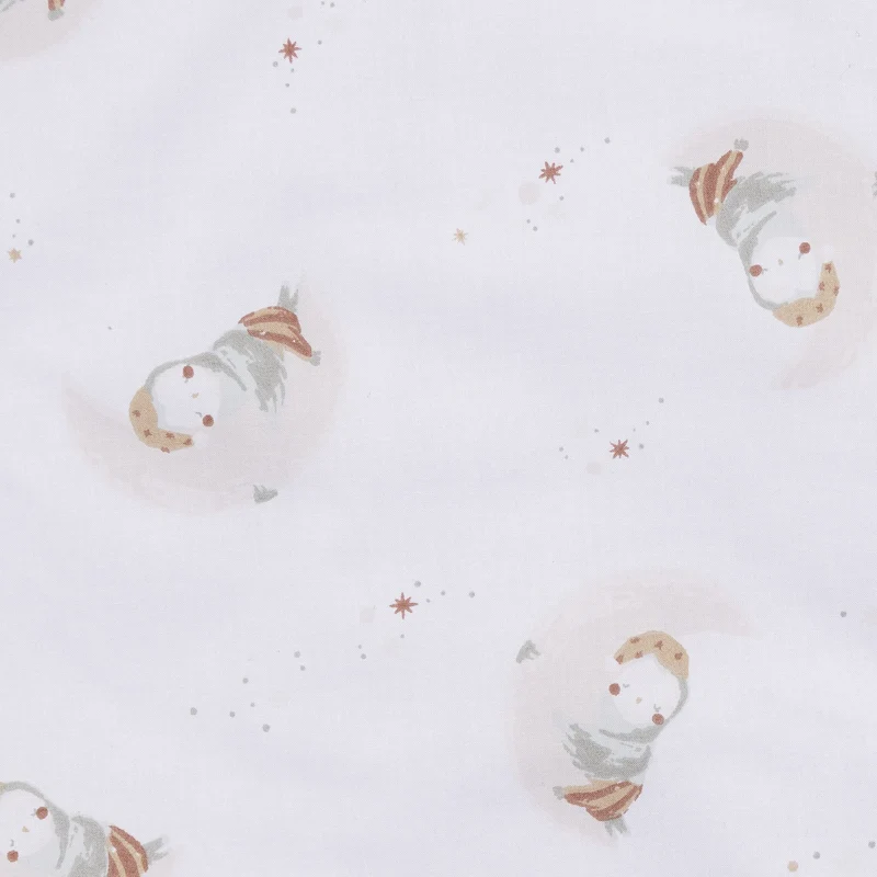 Drap Contour Bébé Hiboux