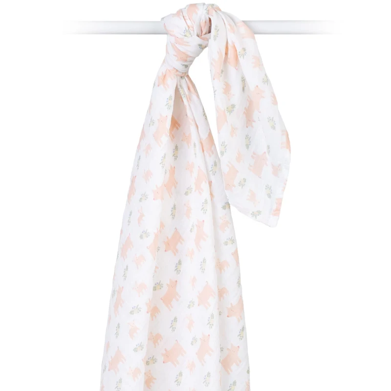 Couverture Mousseline - Cochonnets