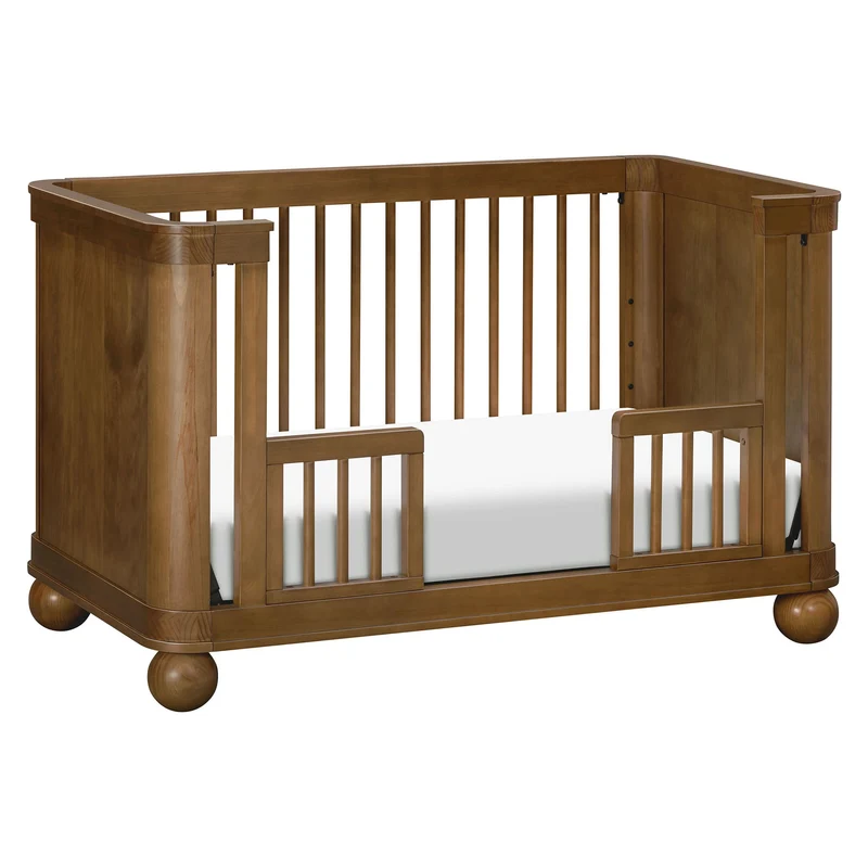 Couchette Convertible 3-en-1 Crosby - Noyer Naturel