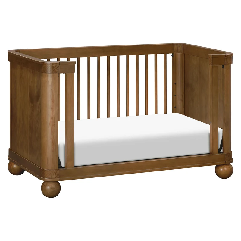 Couchette Convertible 3-en-1 Crosby - Noyer Naturel