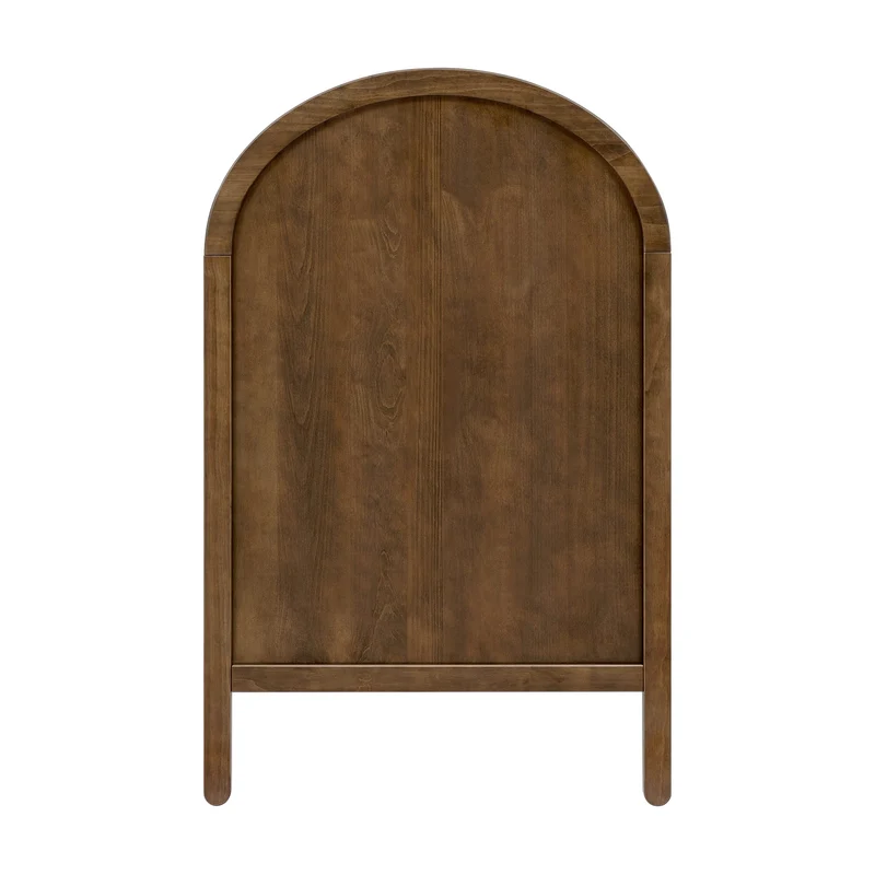 Couchette Convertible 3-en-1 Bondi avec Kit de Conversion Lit pour Tout-petit - Noyer Naturel