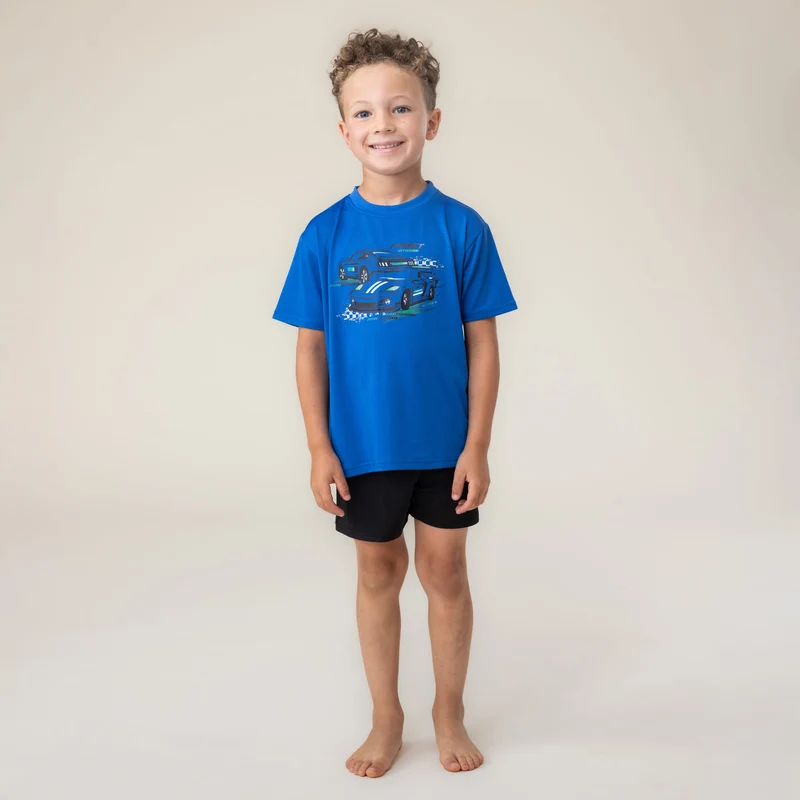 Pyjama Trois Pièces Voitures 2-12ans