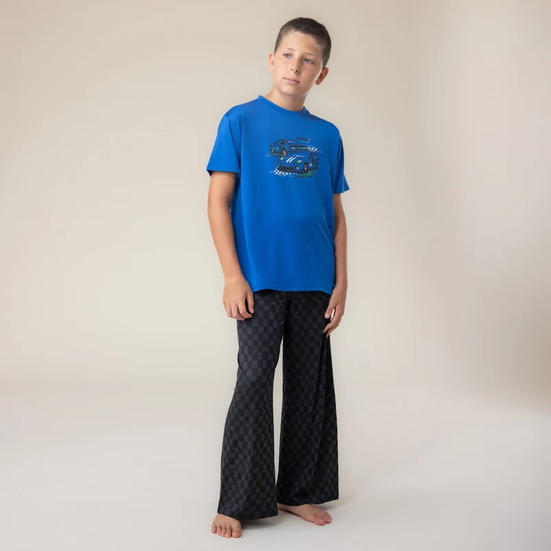 Pyjama Trois Pièces Voitures 2-12ans
