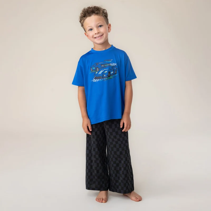 Pyjama Trois Pièces Voitures 2-12ans