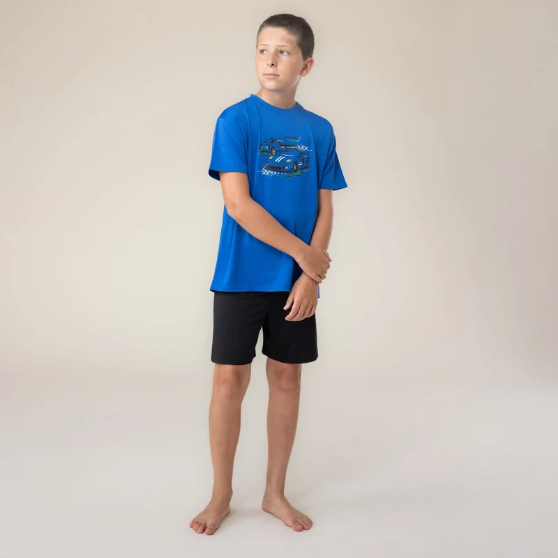 Pyjama Trois Pièces Voitures 2-12ans