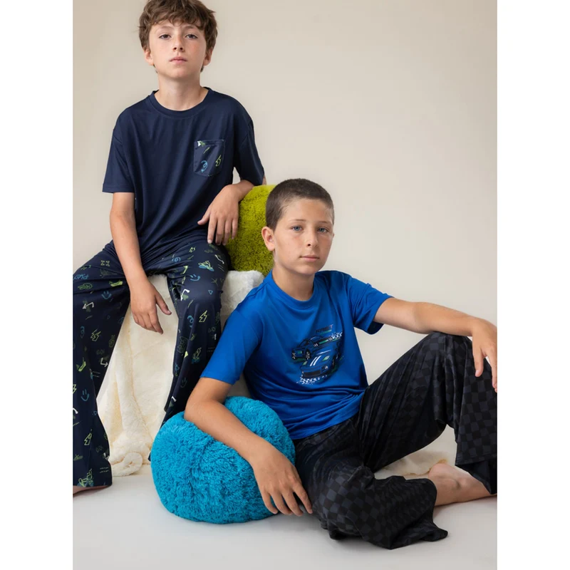 Pyjama Trois Pièces Voitures 2-12ans