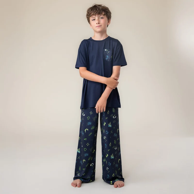 Pyjama Trois Pièces Jeux Vidéos 2-12ans