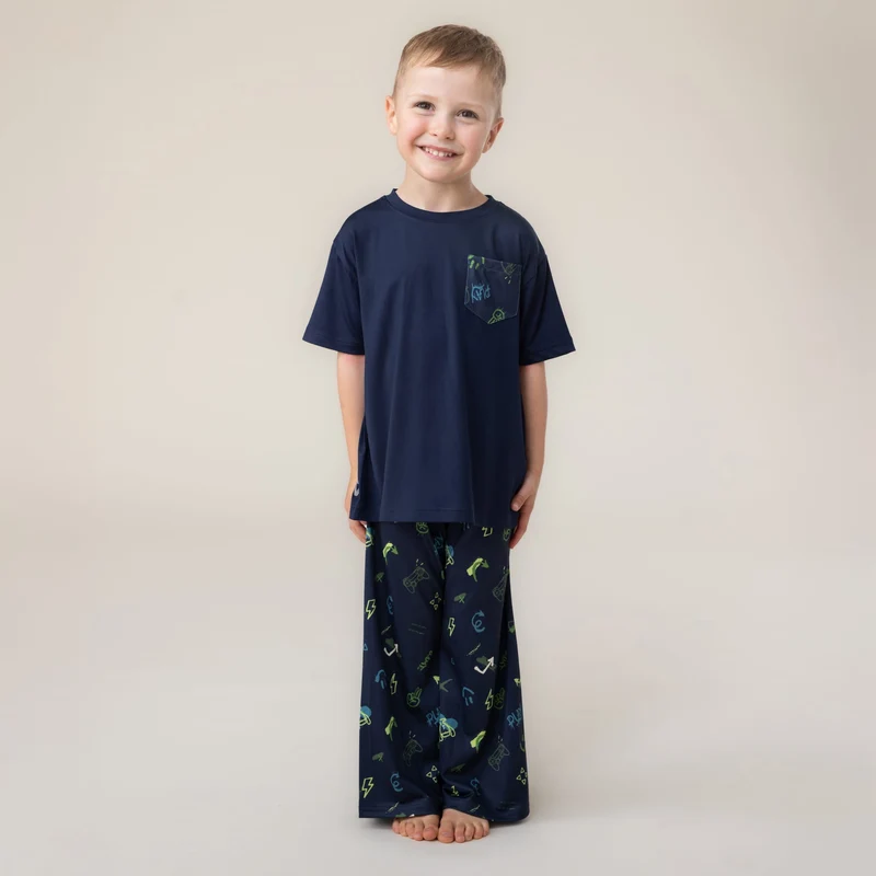 Pyjama Trois Pièces Jeux Vidéos 2-12ans
