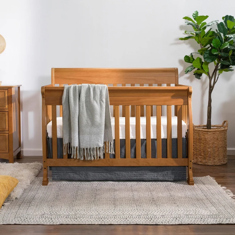 Couchette Convertible 4-en-1 Kalani - Châtaigne