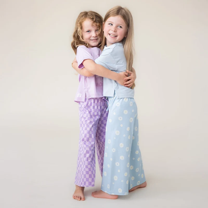 Pyjama Trois Pièces Marguerites 2-12ans