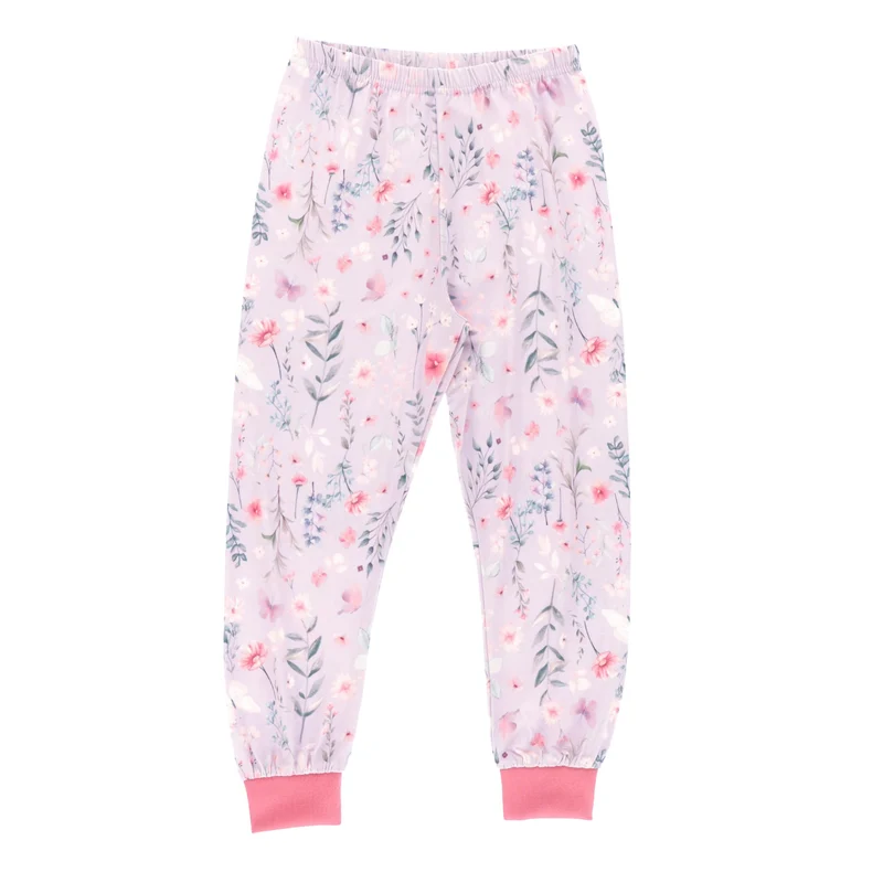 Pyjama Trois Pièces Flowers 2-12ans