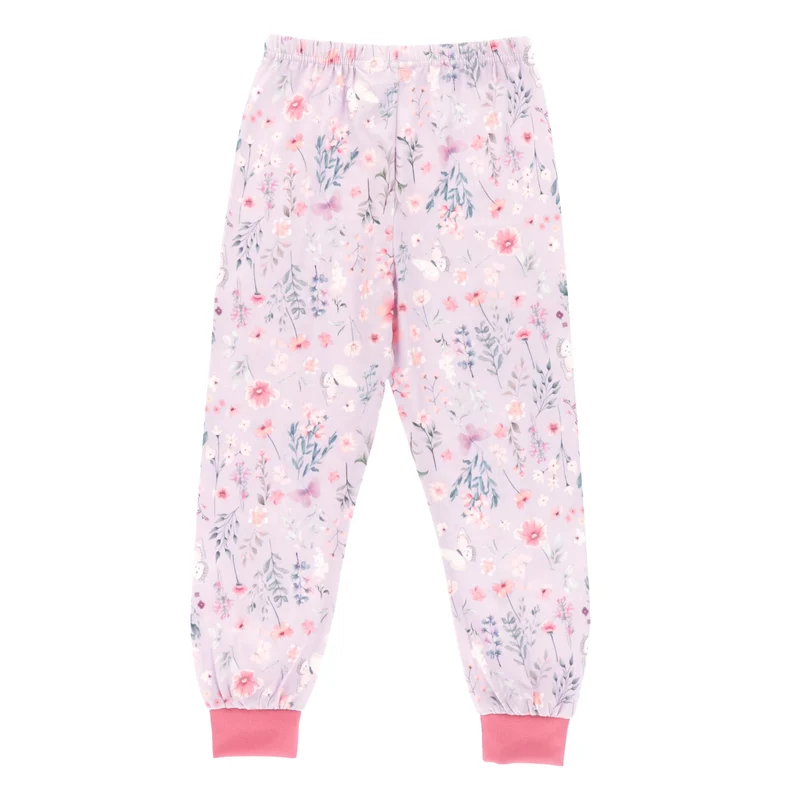 Pyjama Trois Pièces Flowers 2-12ans