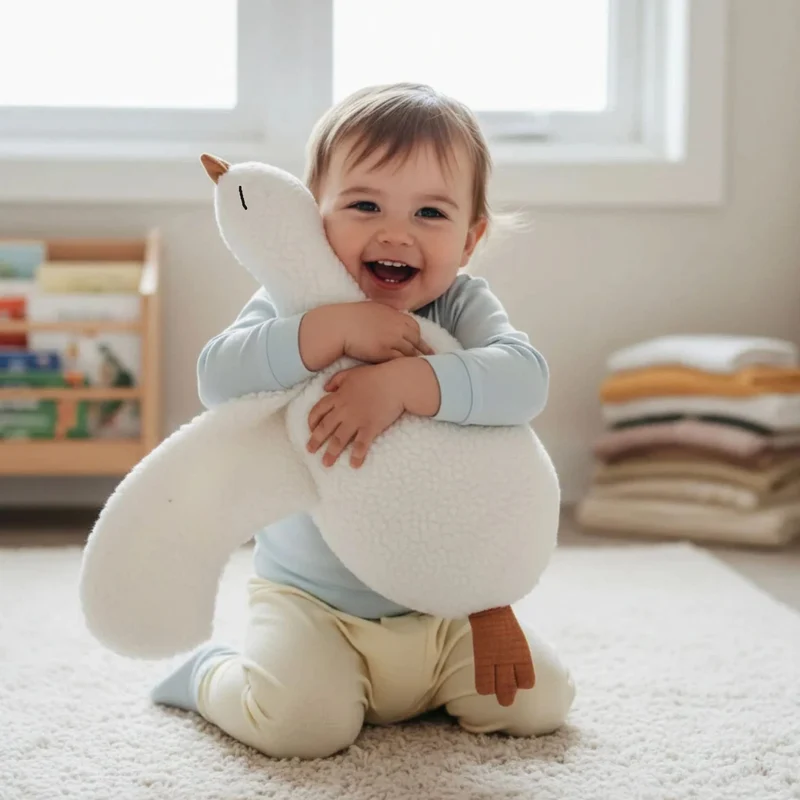 Peluche Oie Blanche