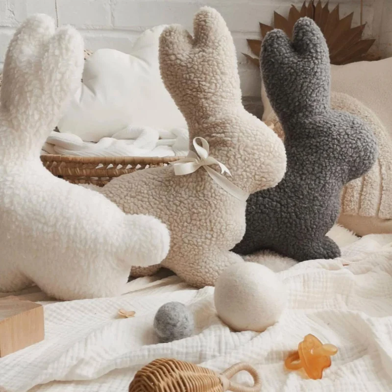 Coussin Lapin - Beige
