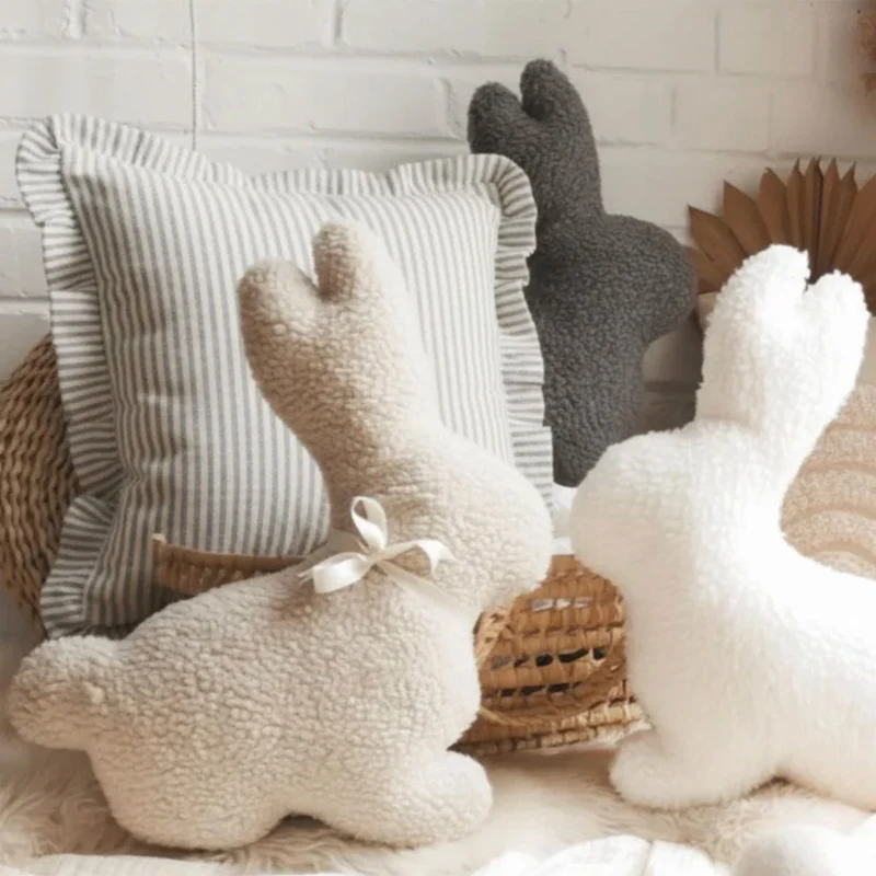Coussin Lapin - Beige