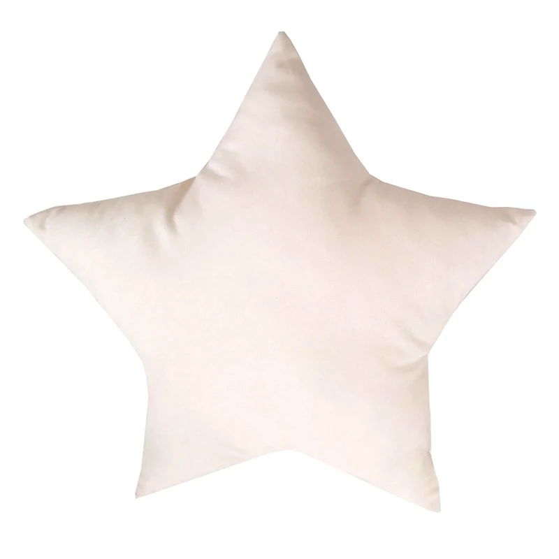 Coussin Étoile Naturel