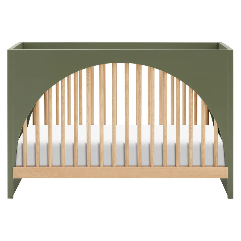 Couchette Convertible 3-en-1 Moab - Olive/Cendre