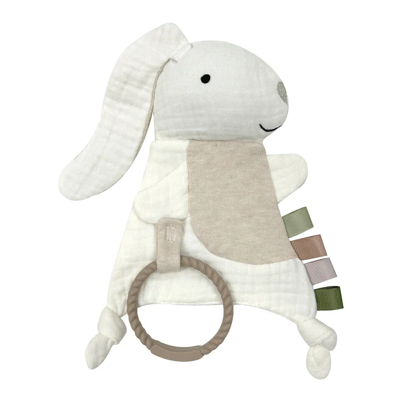 Mousseline Deluxe et Jouet Interactif Lapin - Coconut Milk